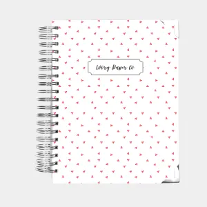 Hearts | All-In-One Planner (Daily, Weekly & Monthly)
