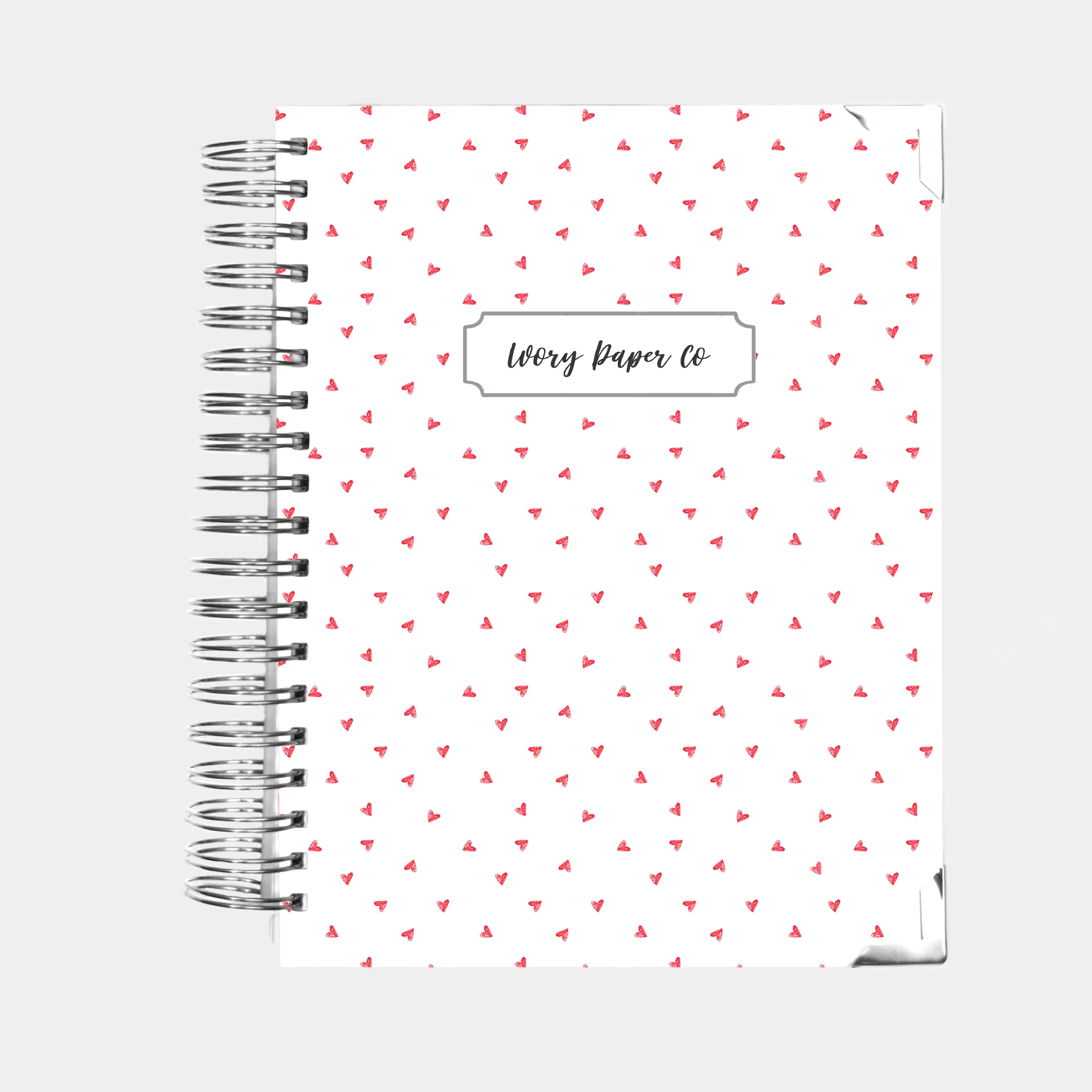Hearts | All-In-One Planner (Daily, Weekly & Monthly)