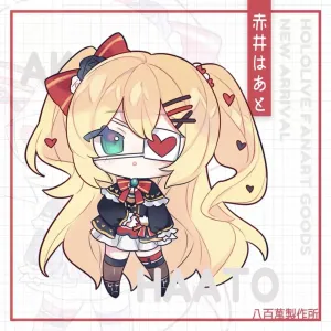 Hololive Vtuber - Akai Haato / Haachama Double-sided Acrylic Keychain