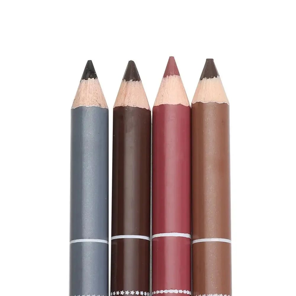 Hot Sale! Colorful Eyeliner Pencil Lip Liner Pen, Wood Professional Lady Charming, Long-Lasting, Waterproof Makeup Cosmetic Tool.