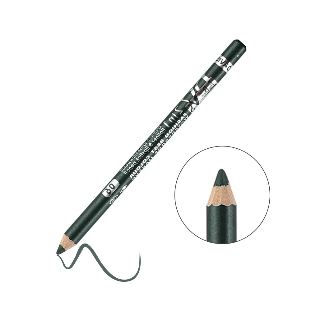 Hot Sale! Colorful Eyeliner Pencil Lip Liner Pen, Wood Professional Lady Charming, Long-Lasting, Waterproof Makeup Cosmetic Tool.