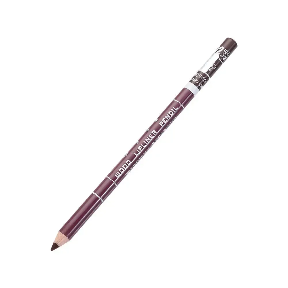 Hot Sale! Colorful Eyeliner Pencil Lip Liner Pen, Wood Professional Lady Charming, Long-Lasting, Waterproof Makeup Cosmetic Tool.