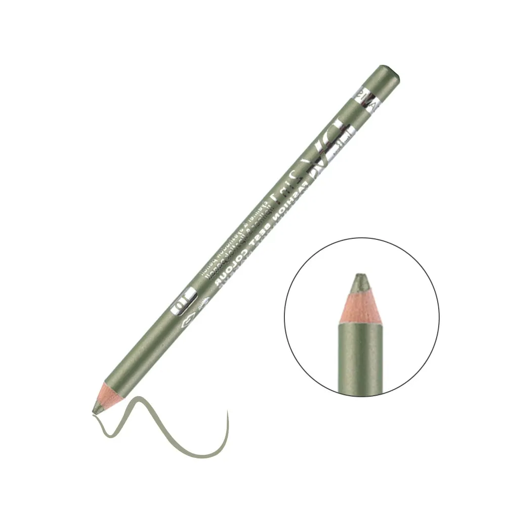 Hot Sale! Colorful Eyeliner Pencil Lip Liner Pen, Wood Professional Lady Charming, Long-Lasting, Waterproof Makeup Cosmetic Tool.