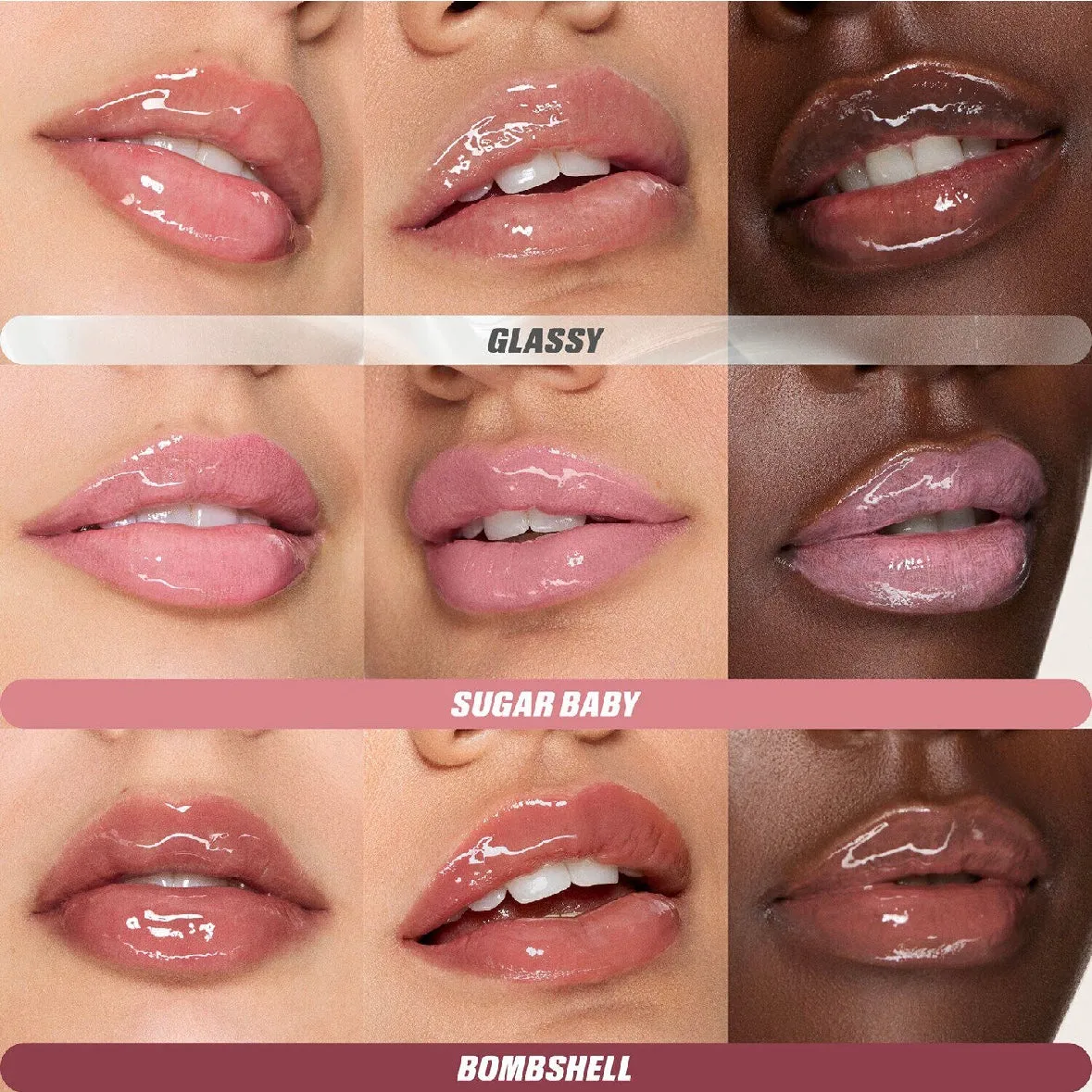 Huda Beauty - Glossiest Gloss Trio