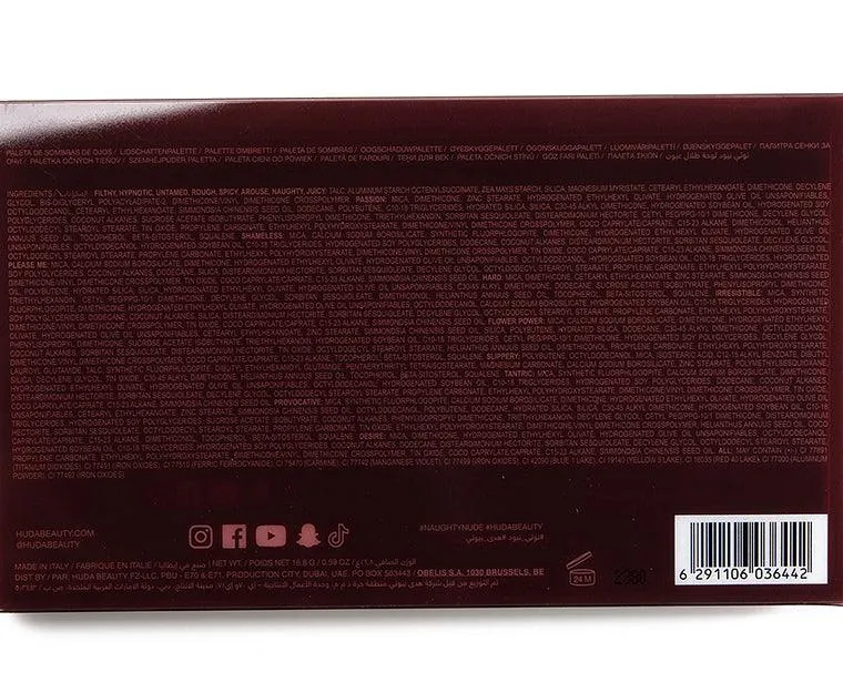 Huda Beauty - Naughty Nude Eyeshadow Palette