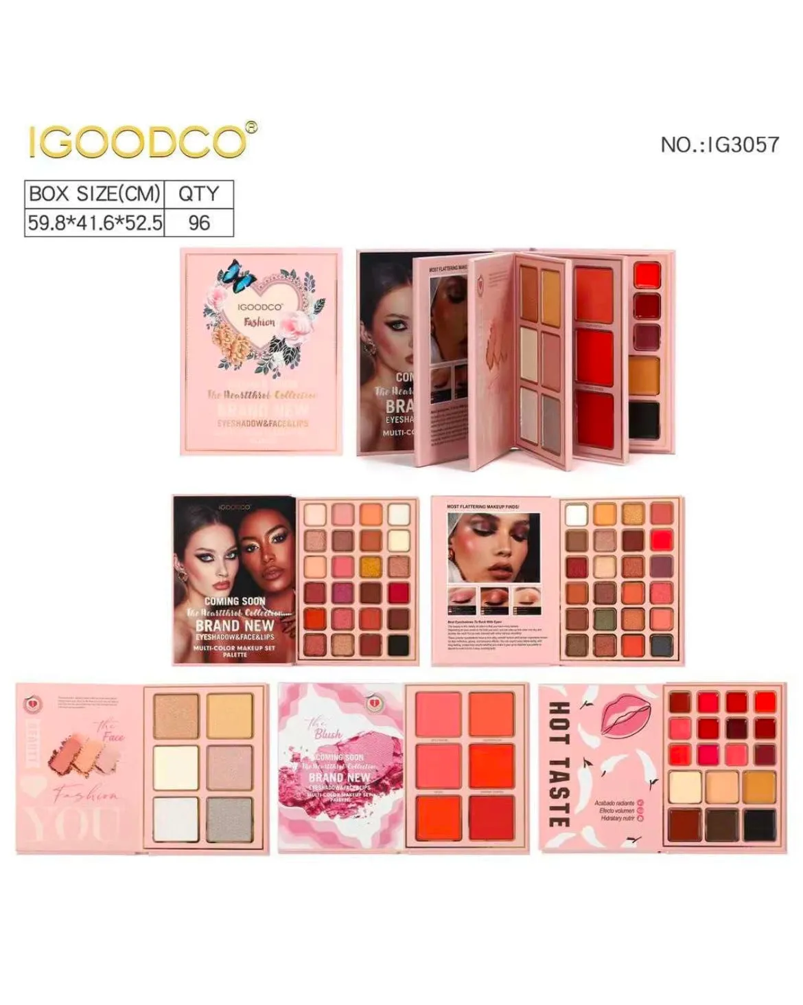 IGOODCO 5 Layers All-in-One Makeup Book Palette