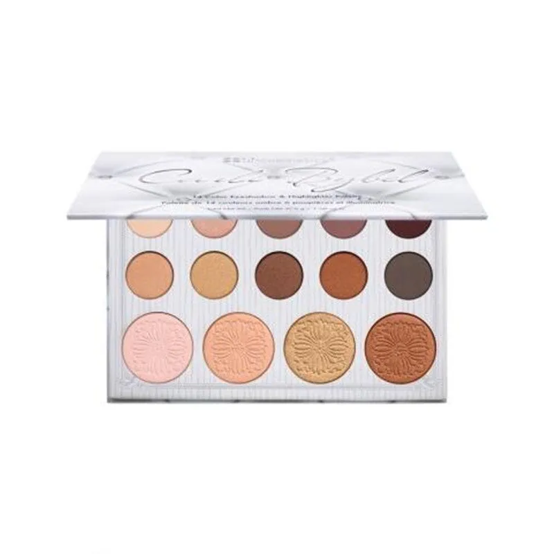 In Stock BH Cosmetics New Brand 14 Colors Matte Natural Cari Bybel Eye Shadow & Highlighter Palette for Beauty MM100