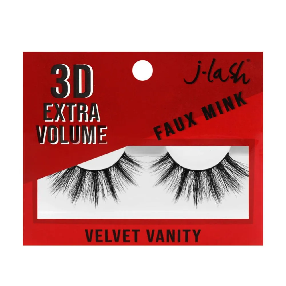 J Lash 3D Extra Volume Faux Mink Eyelashes
