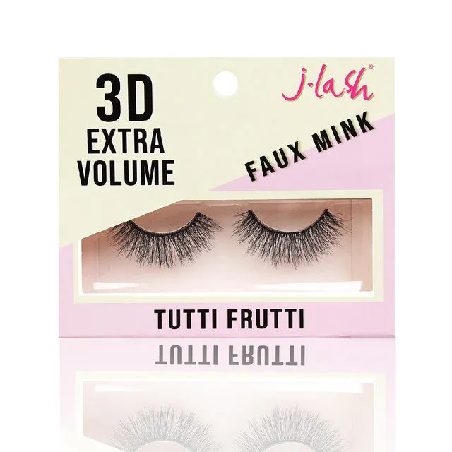 J Lash 3D Extra Volume Faux Mink Eyelashes