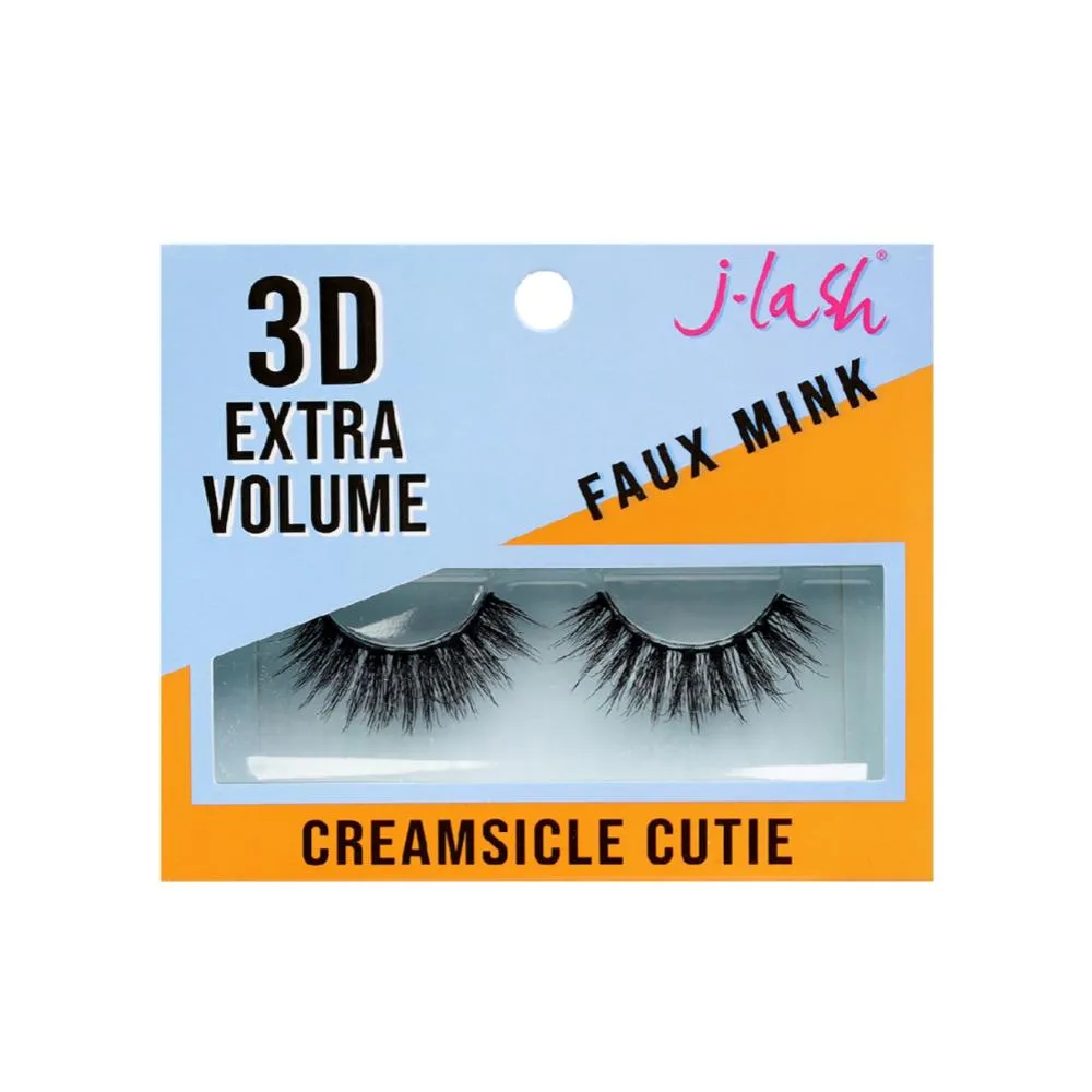 J Lash 3D Extra Volume Faux Mink Eyelashes