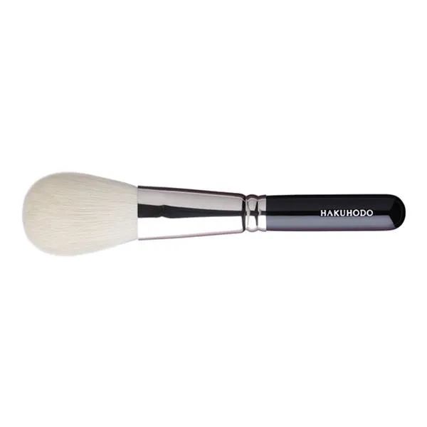 J206BkSL=B206BkSL Powder Brush Round & Flat [HA0770]