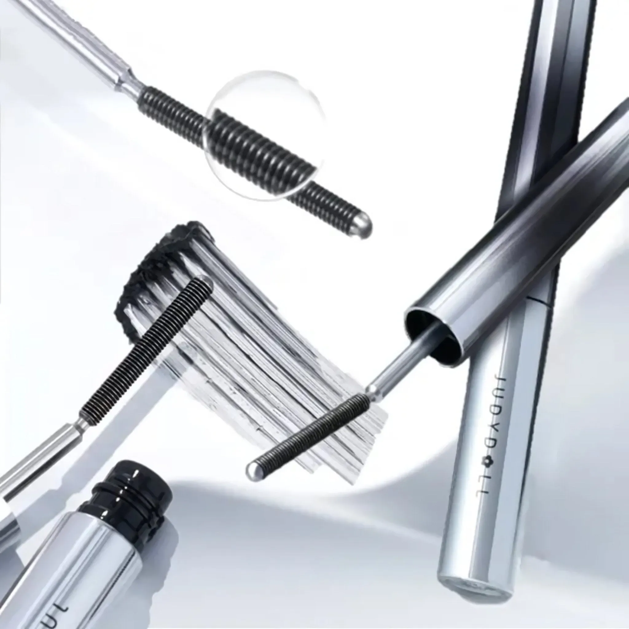 Judydoll 3D Curling Eyelash Iron Mascara 0°Curling Design 01 Black