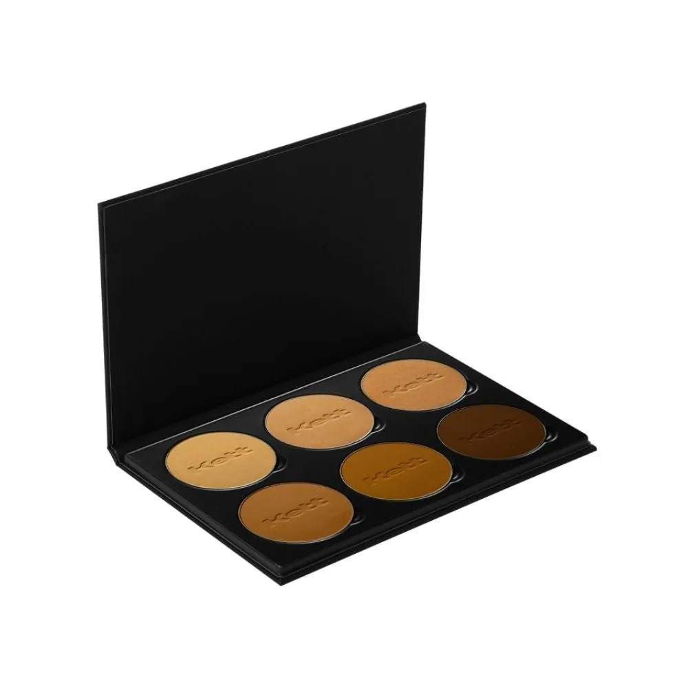 Kett Fixx Powder Pro Palette Tan To Deep