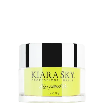 Kiara Sky Dip Glow - DG112 Electric Yellow