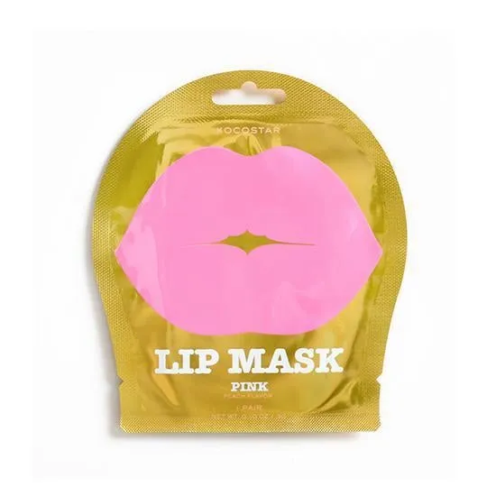 Kocostar Bundle ( Pink Lip Mask, Slice Mask Rose Flower, Luster Hair Capsule Mask - 7 Capsules, Rescue Eye Capsule Mask )