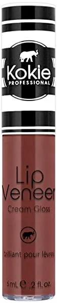 Kokie Cosmetics Lip Veneer Cream Lip Gloss, Mocha Madness, 0.2 Fluid Ounce
