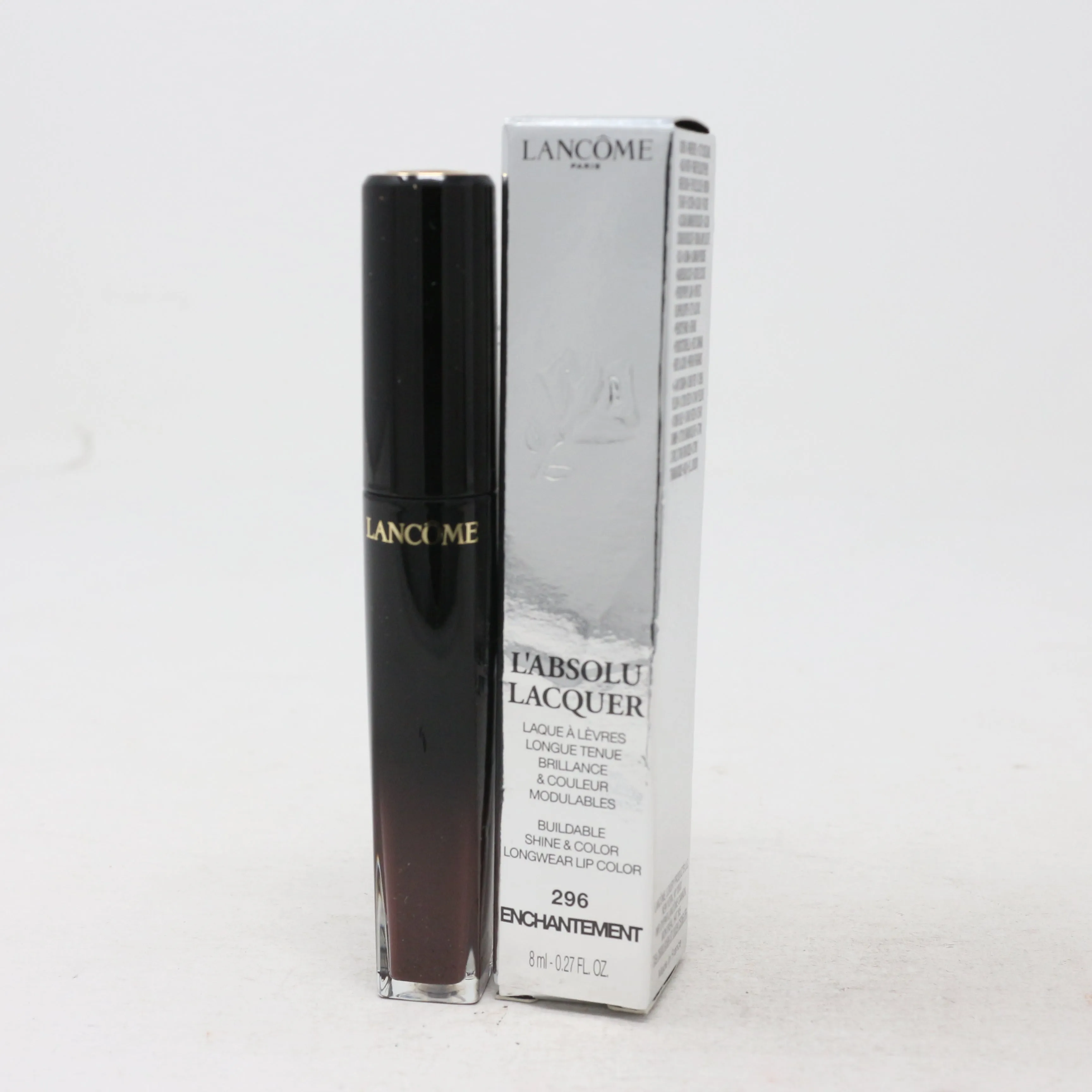 Lancome L'absolu Lacquer Longwear Lip Gloss  0.27oz/8ml New With Box