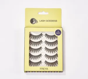 Lash Goddess Volume Strip Eyelashes FREYA 5 Pack