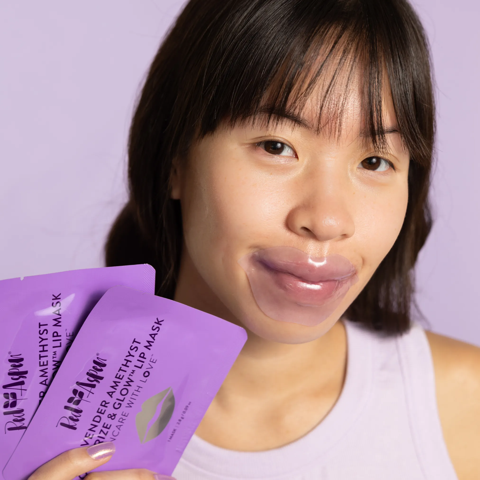 Lavender Amethyst Lip Mask Bundle - 5 Pack