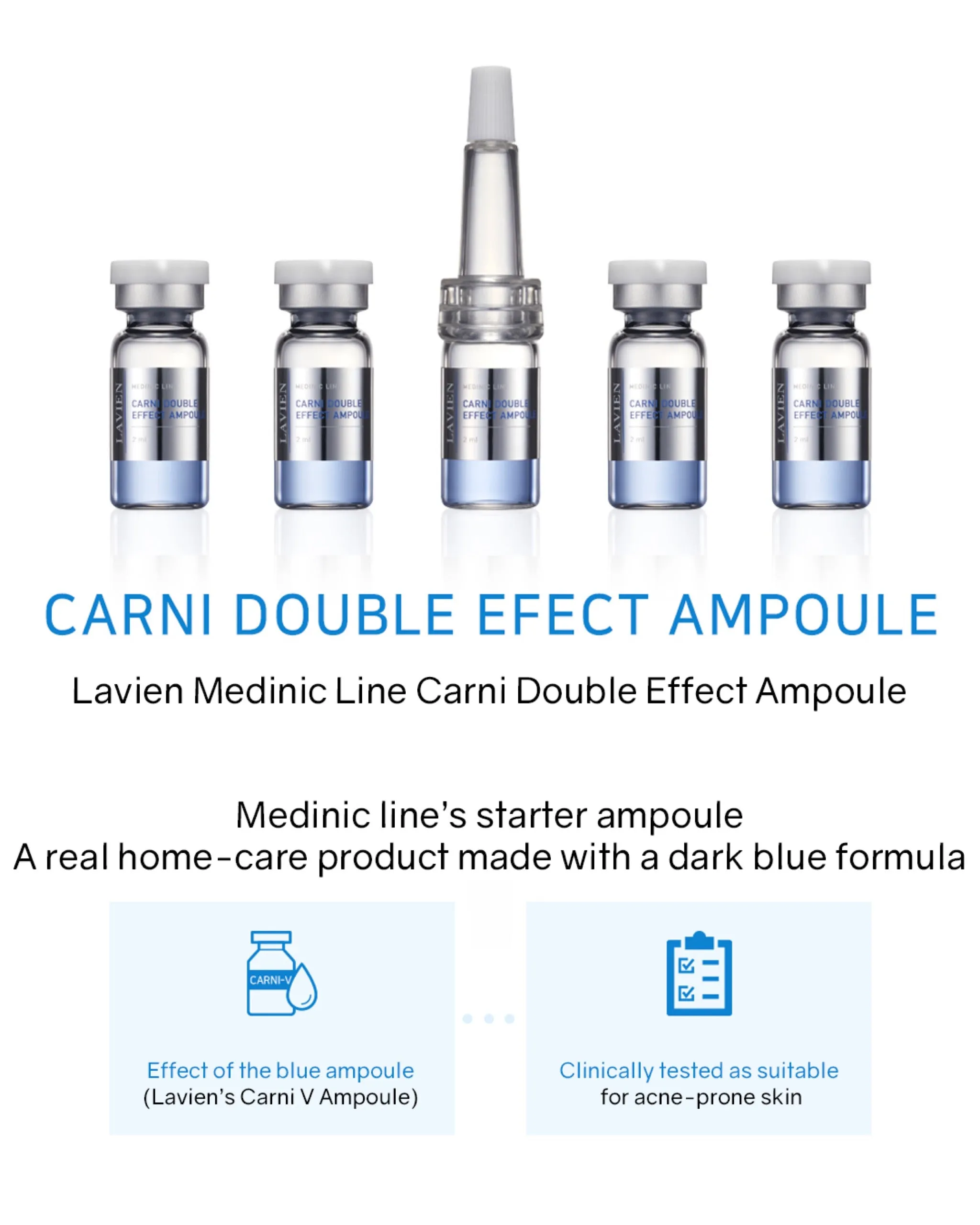Lavien Carni Double Effect Ampoule (Blue)