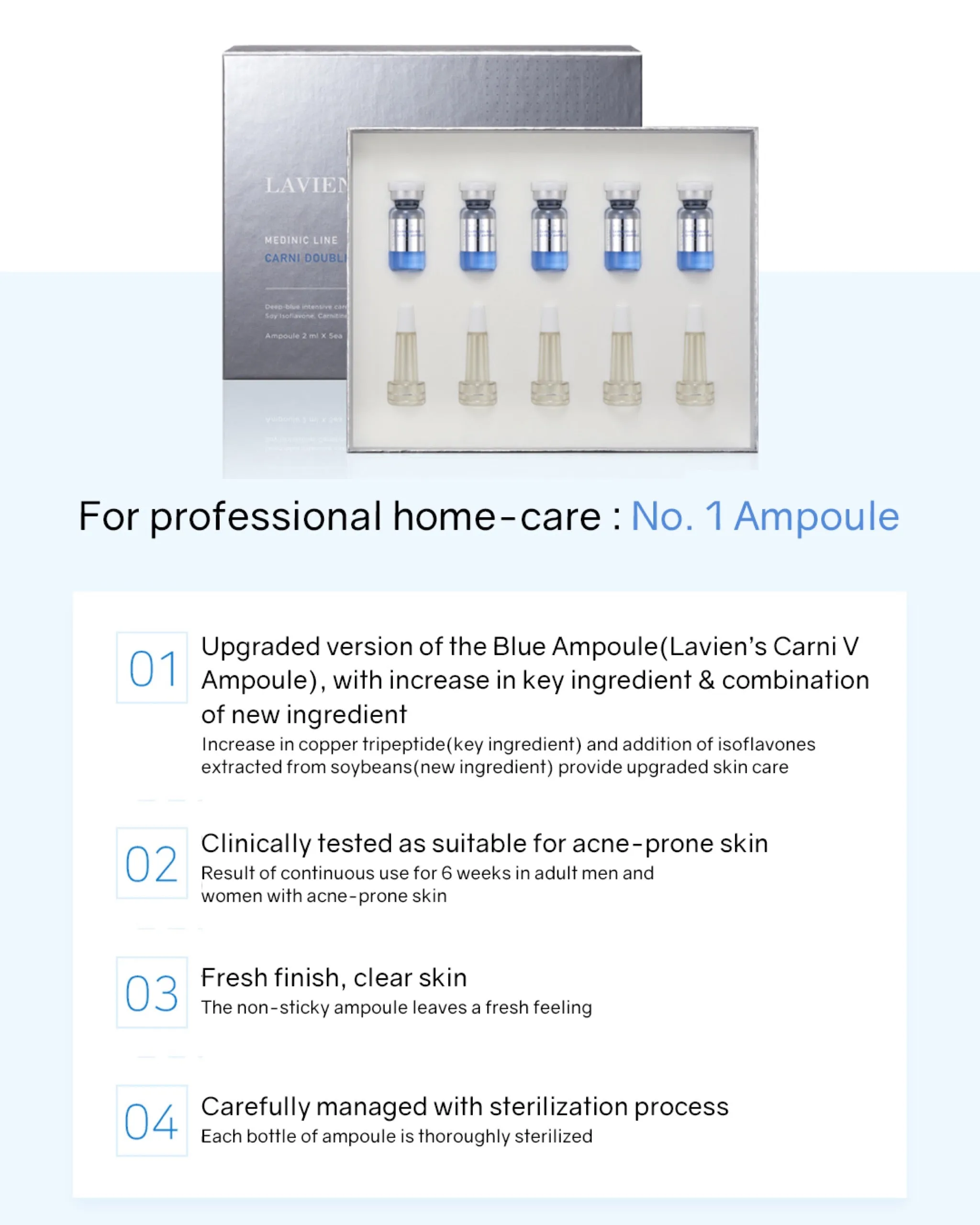 Lavien Carni Double Effect Ampoule (Blue)