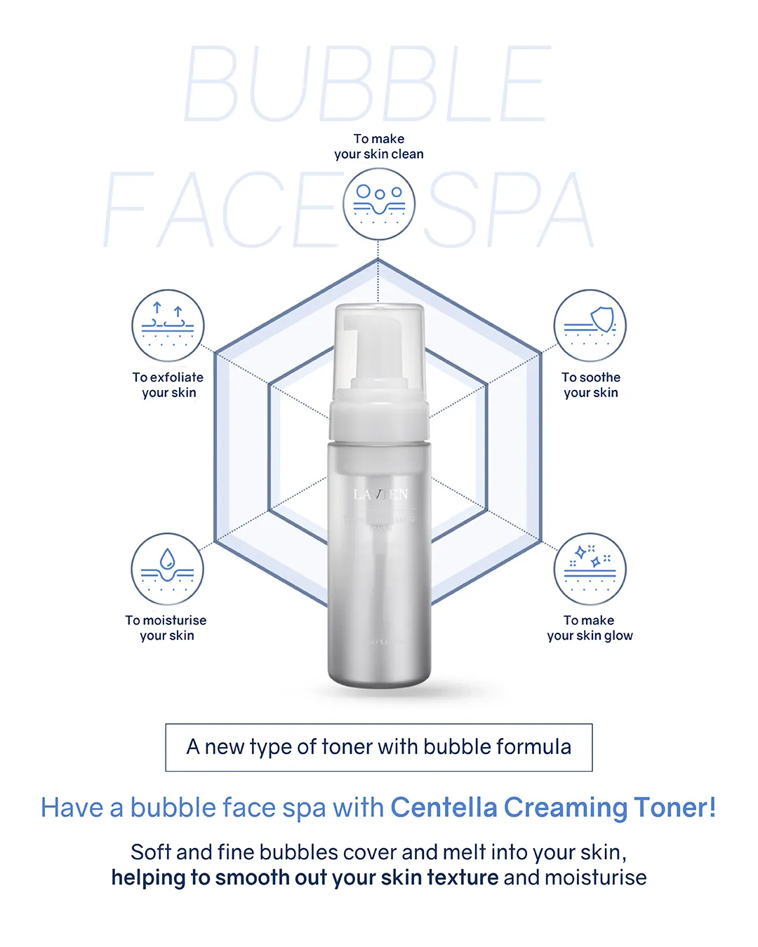 Lavien Centella Creaming Toner