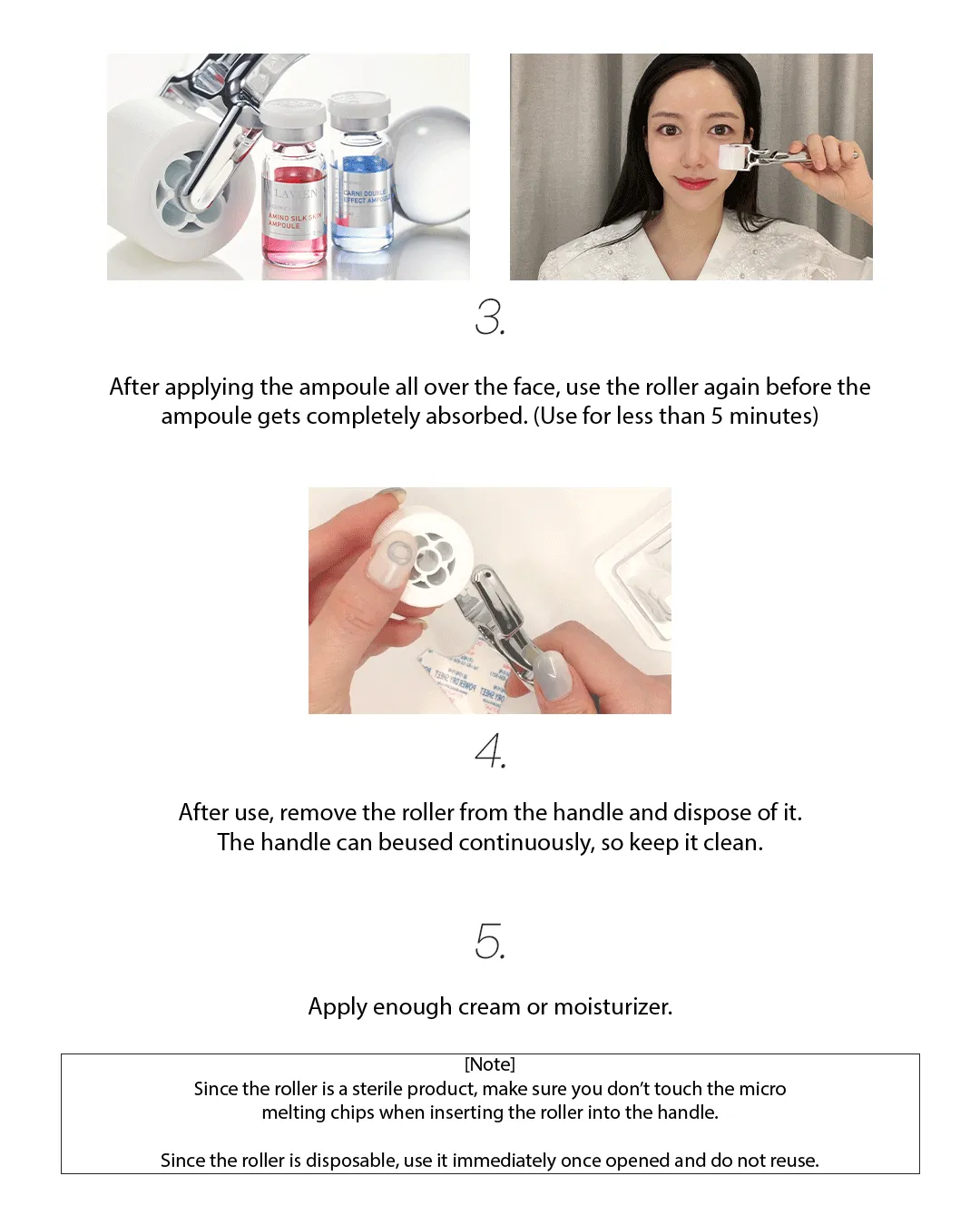 Lavien Medinic Line 4000 Micro Shot Skin Roller