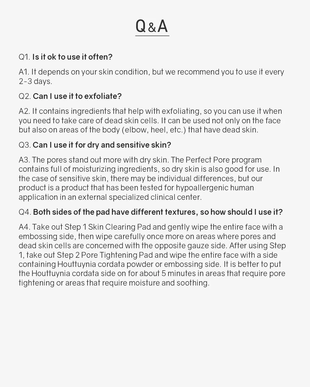 Lavien Perfect Pore Program
