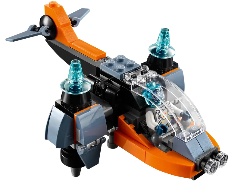 LEGO Creator 3-in-1 - Cyber Drone (31111) Building Toy LOW STOCK