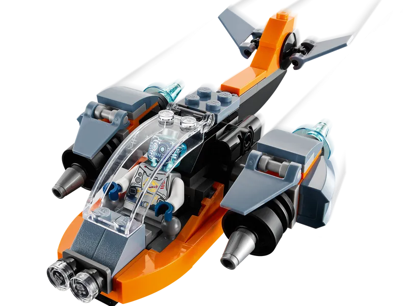 LEGO Creator 3-in-1 - Cyber Drone (31111) Building Toy LOW STOCK