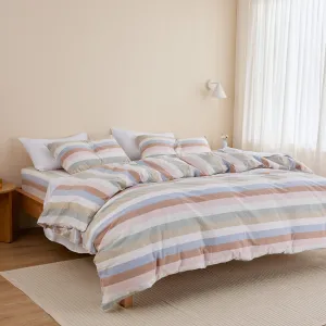 Leo Washed Cotton - Sunny Stripe