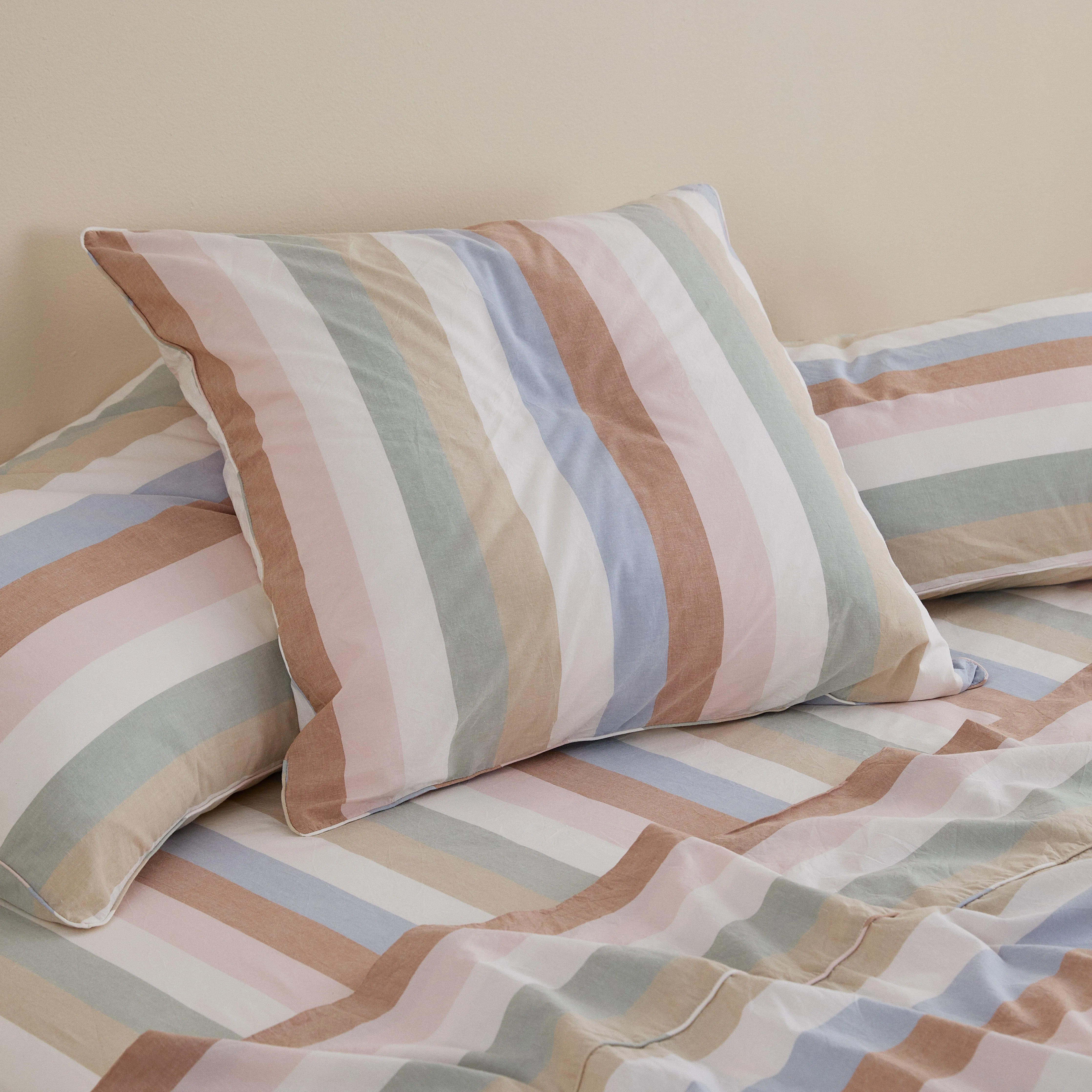 Leo Washed Cotton - Sunny Stripe