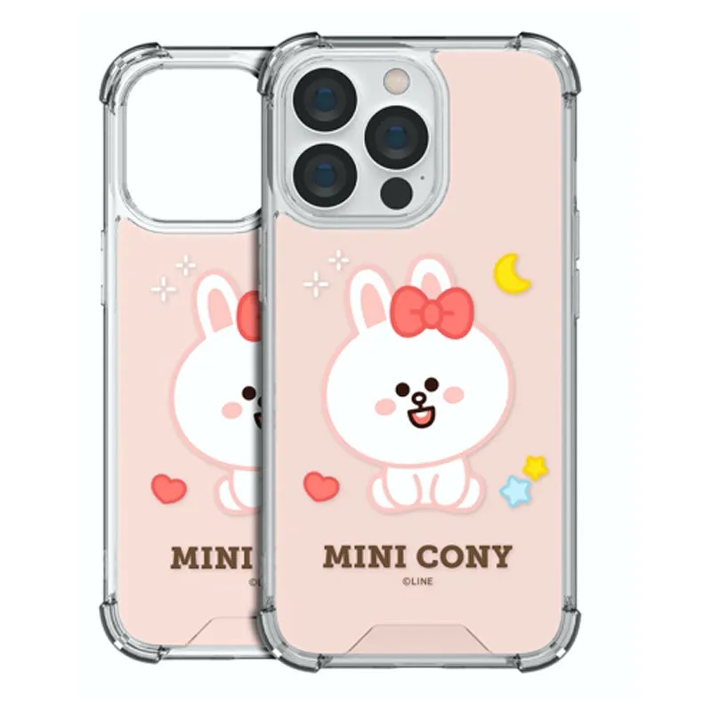 Line Friends Clear Air Cushion Reinforced Case Cover