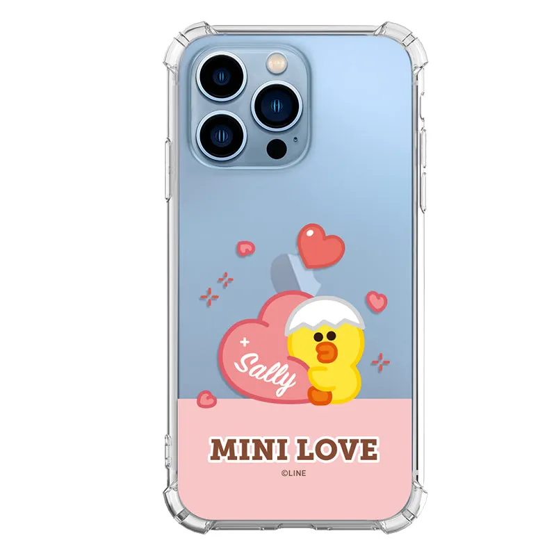 Line Friends Clear Air Cushion Reinforced Case Cover
