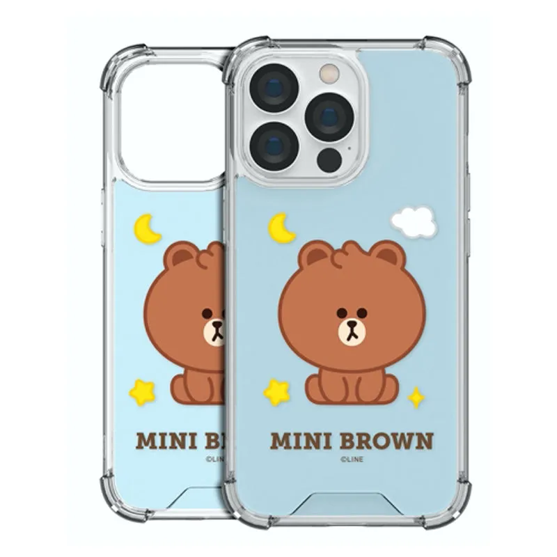 Line Friends Clear Air Cushion Reinforced Case Cover