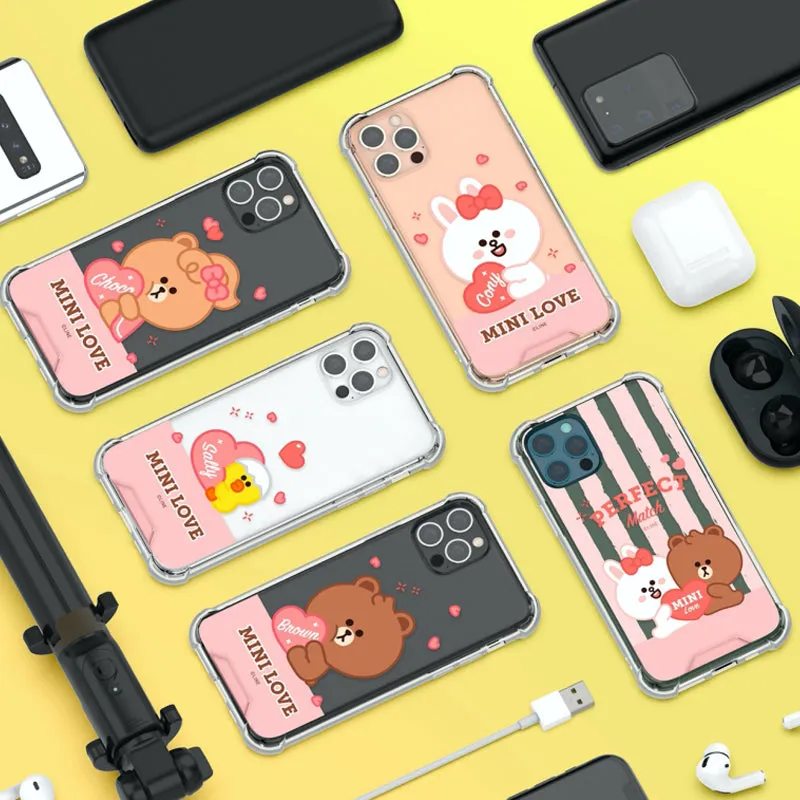 Line Friends Clear Air Cushion Reinforced Case Cover