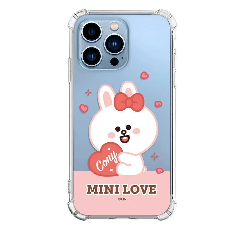 Line Friends Clear Air Cushion Reinforced Case Cover