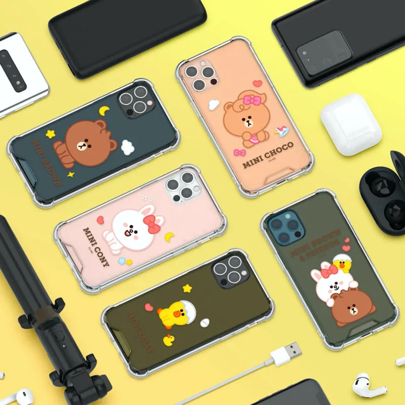 Line Friends Clear Air Cushion Reinforced Case Cover