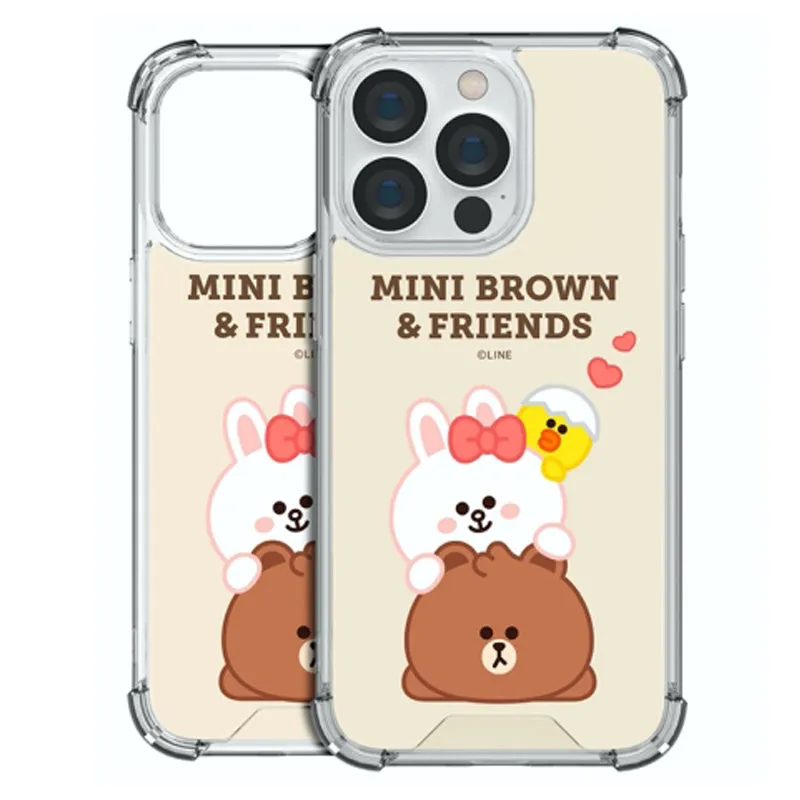 Line Friends Clear Air Cushion Reinforced Case Cover