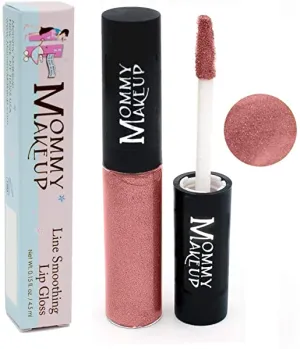 Line Smoothing Lip Gloss - Long lasting, Paraben-free, with Brown Algae and Golden Seaweed, Clinically Tested - [Brandy Girl]