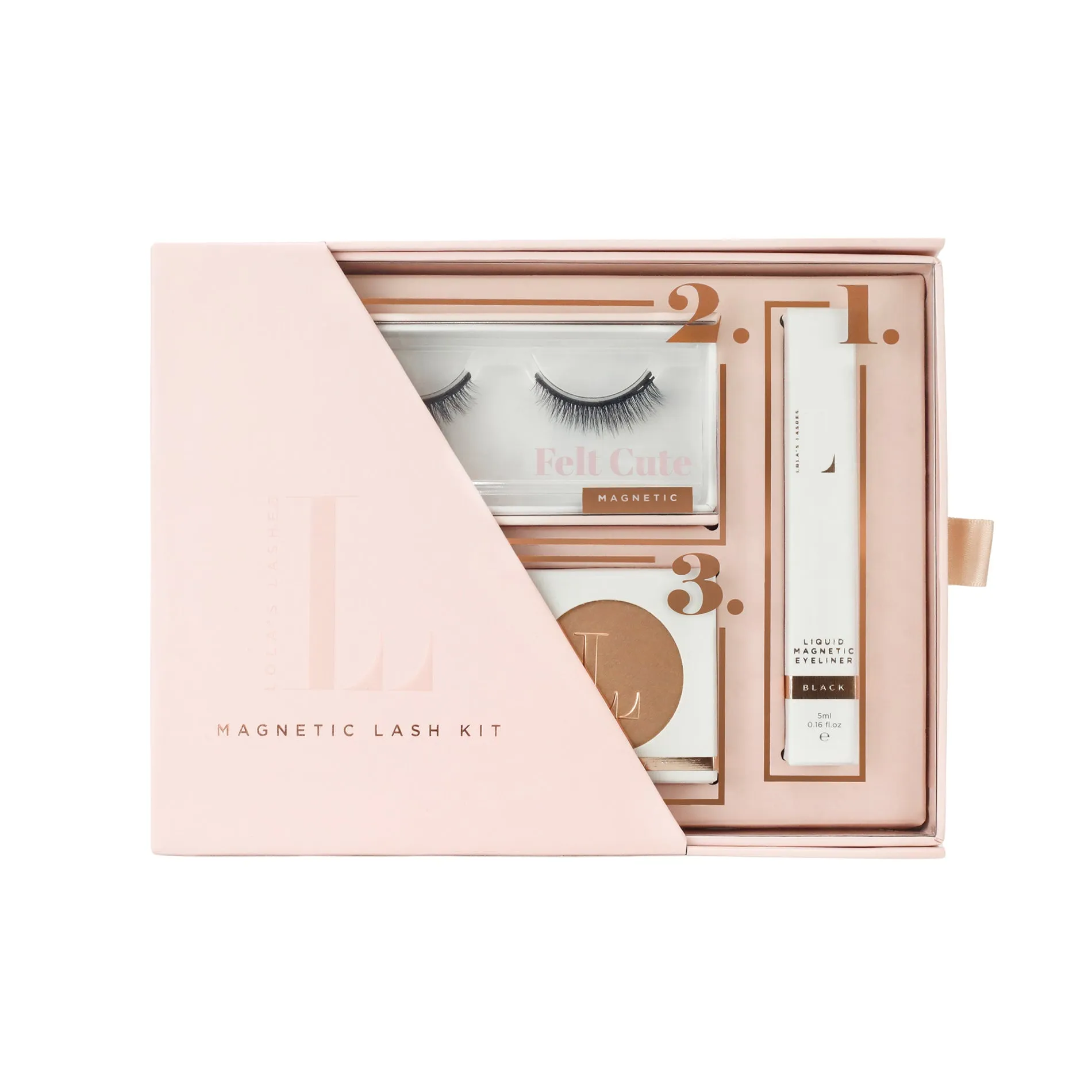 Lola's Lashes Magnetic Lash Kit - Felt Cute