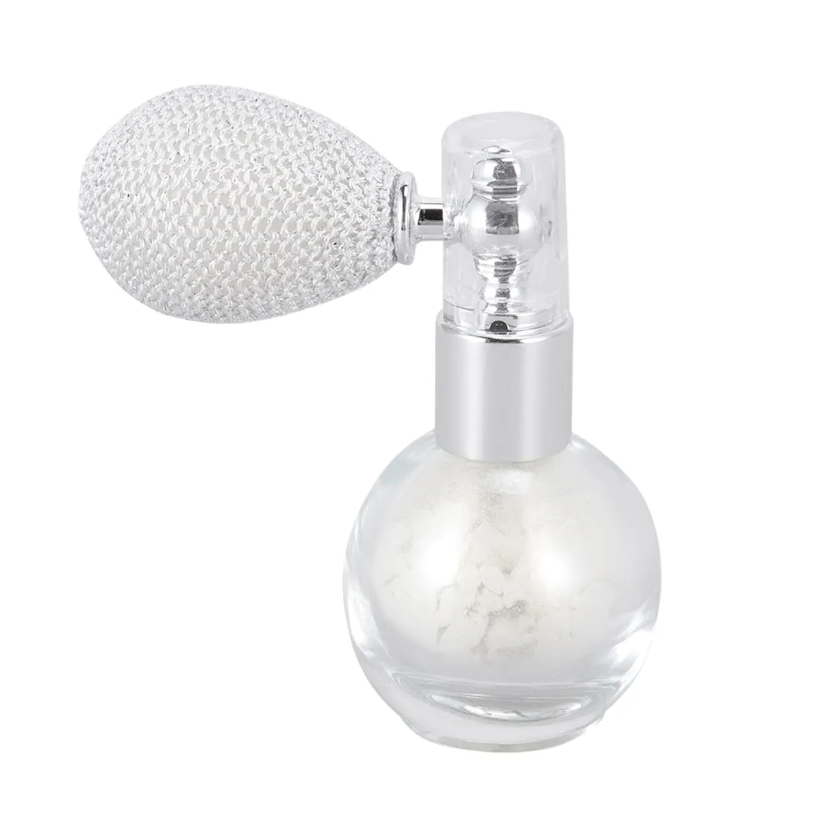 Lurrose Pressed Powder Loose Powder Spray Moisturizing Brightening Aroma Shimmering Spray Powder Sparkle Powder Makeup Supplies