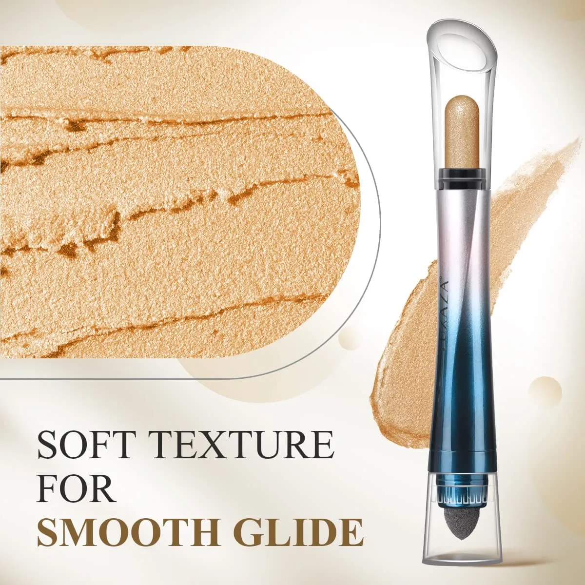 LUXAZA Goddess Sceptre Eyeshadow Stick - Champagne Brown