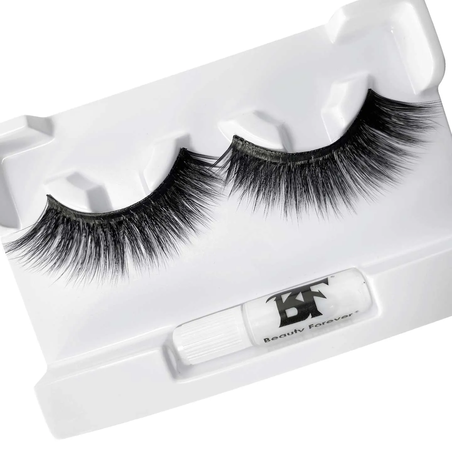 Luxe Faux Mink 3D Eyelashes - Beauteous Isabella #508 (Dramatic Volume)