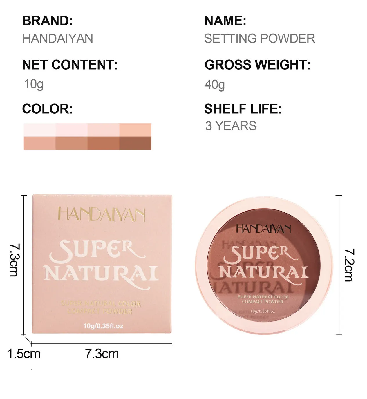 MA627 - Matte Concealer Powder