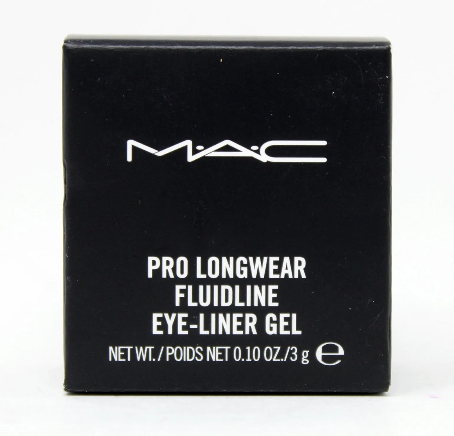MAC Pro Longwear Fluidline Eye-Liner Gel Blacktrack 0.1 Ounces