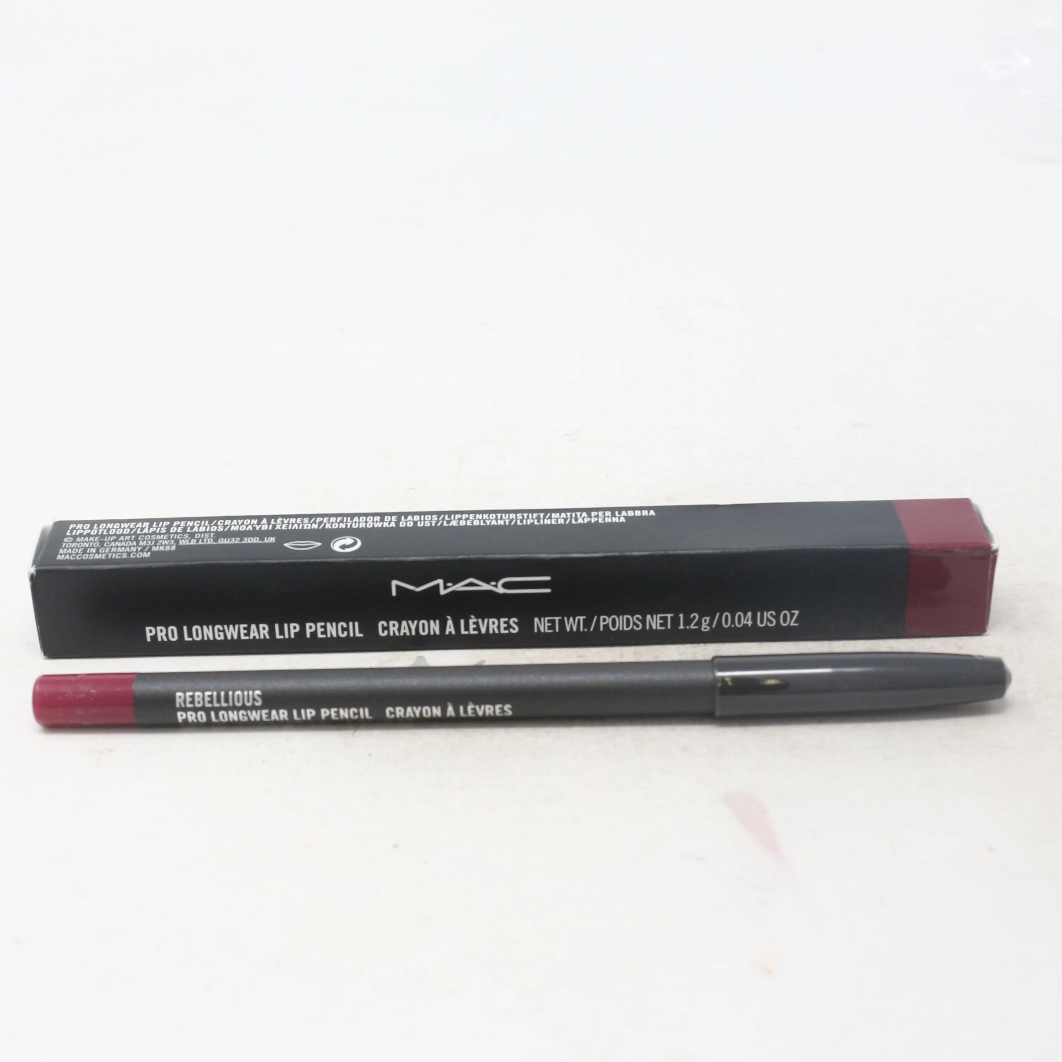 Mac Pro Longwear Lip Pencil 0.04oz/1.2g New In Box