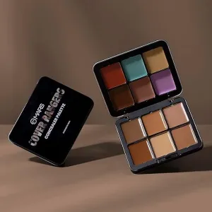 MARS Cover Rangers Creamy Concealer and Corrector Palette | Easy to Blend & Lightweight Concealer for Face Makeup (24 gm) (02-MULTICOLOR)