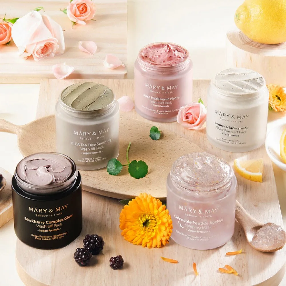 Mary&May Lemon Niacinamide Glow Wash Off Pack