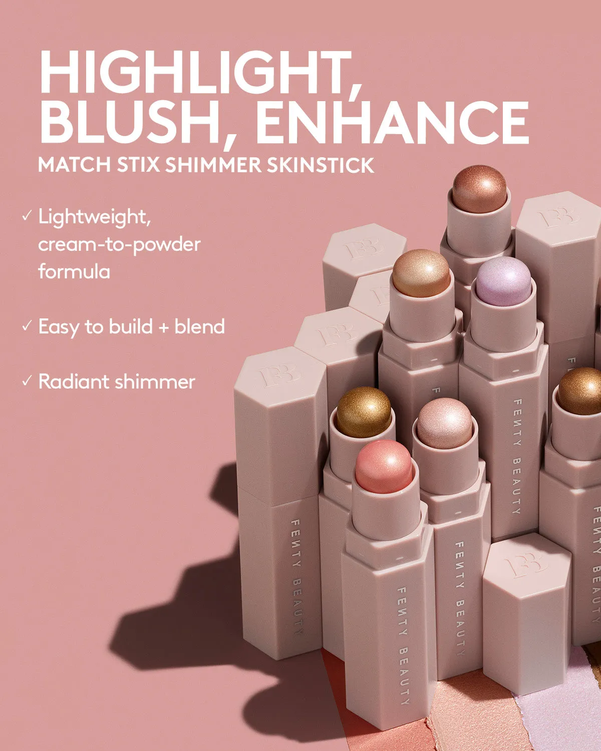 Match Stix Shimmer Skinstick — Truffle Spark